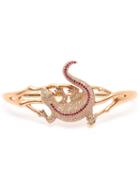 Gaydamak Rose Gold, Diamond And Ruby Salamander Hand Bracel