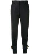 Sacai Button Cuff Trousers - Blue