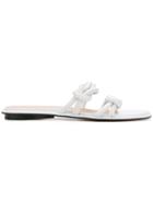 Derek Lam Knotted Sandals - White