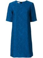 Marni Textured Shift Dress - Blue