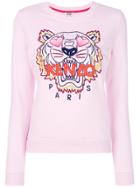 Kenzo Heart Capsule Tiger Sweatshirt - Pink & Purple