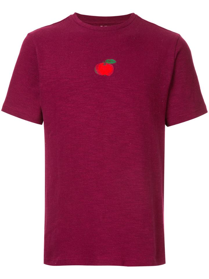 Jupe By Jackie Embroidered Apple T-shirt