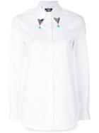 Calvin Klein 205w39nyc Real Stone Embellished Shirt - White
