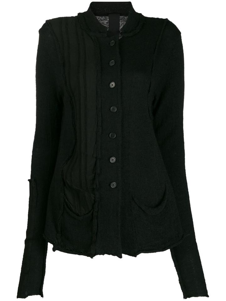 Rundholz Black Label Distressed Asymmetric Cardigan