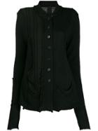 Rundholz Black Label Distressed Asymmetric Cardigan