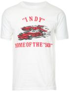 Fake Alpha Vintage 1970s Indy Home Of The 500 Print T-shirt - White