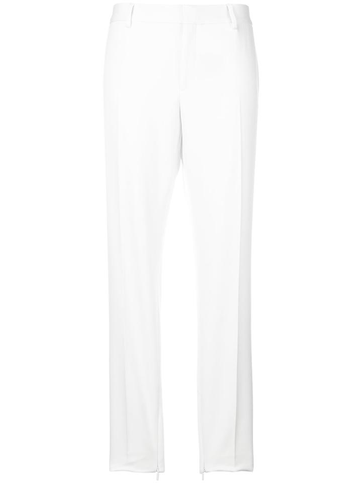 Saint Laurent Tailored Trousers - White