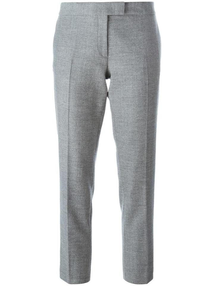 Joseph Straight Leg Trousers, Women's, Size: 40, Grey, Viscose/acetate/cotton/polyester