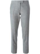 Joseph Straight Leg Trousers, Women's, Size: 40, Grey, Viscose/acetate/cotton/polyester