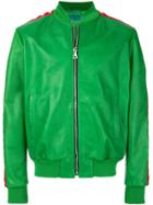 Kappa Logo Stripe Jacket - Green