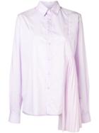 Each X Other Asymmetric Design Shirt - Pink & Purple