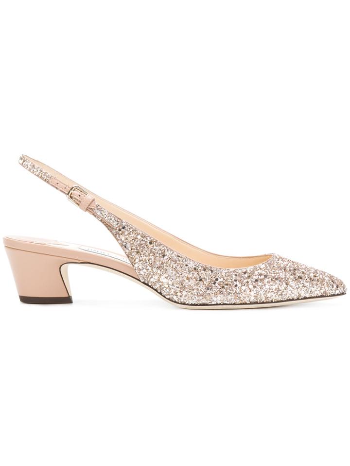 Jimmy Choo Gemma 40 Pumps - Pink & Purple
