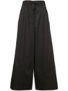 Isa Arfen Wide Leg Judo Trousers - Black