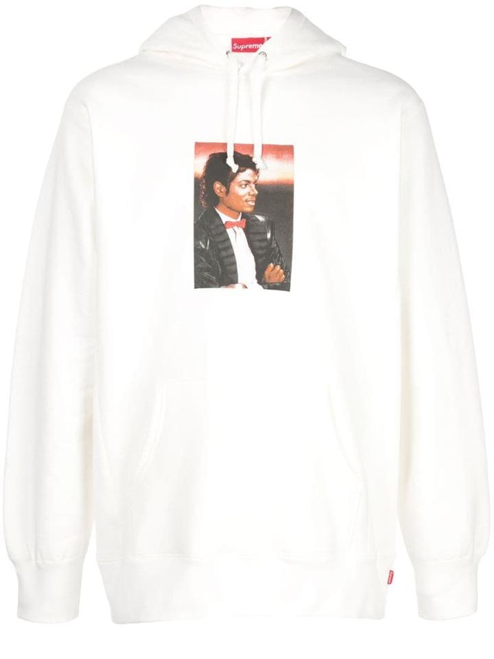 Supreme Michael Jackson Hoodie - White