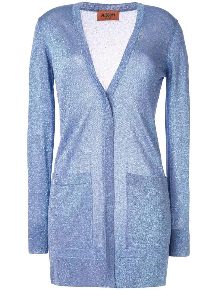 Missoni Vanise Long Cardigan - Blue