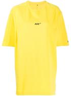 Ader Error Oversized T-shirt - Yellow