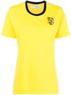 Off-white Logo Print T-shirt - Yellow & Orange