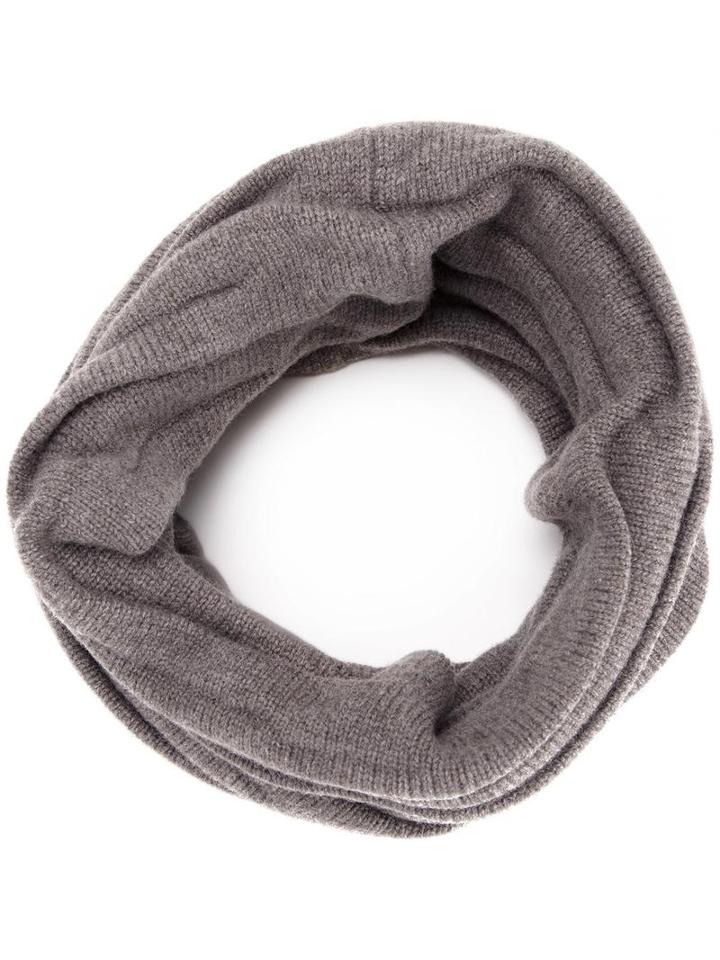 Kazuyuki Kumagai Ribbed Knit Collar, Men's, Brown, Wool