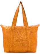 Sies Marjan Large Creased Tote - Yellow & Orange