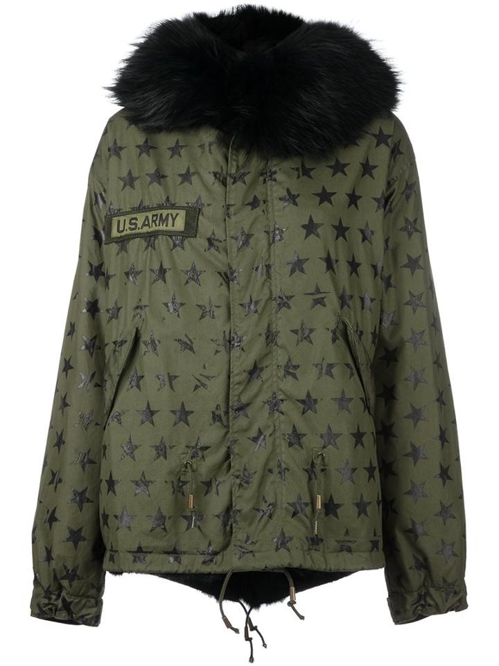 As65 Star Print Parka