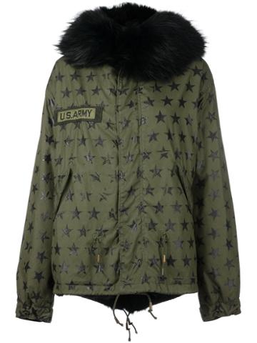 As65 Star Print Parka