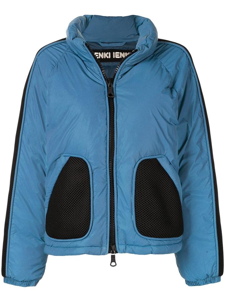 Ienki Ienki Reflective Puffer Jacket - Blue