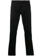 Dolce & Gabbana Low Rise Side Stripe Jeans - Black