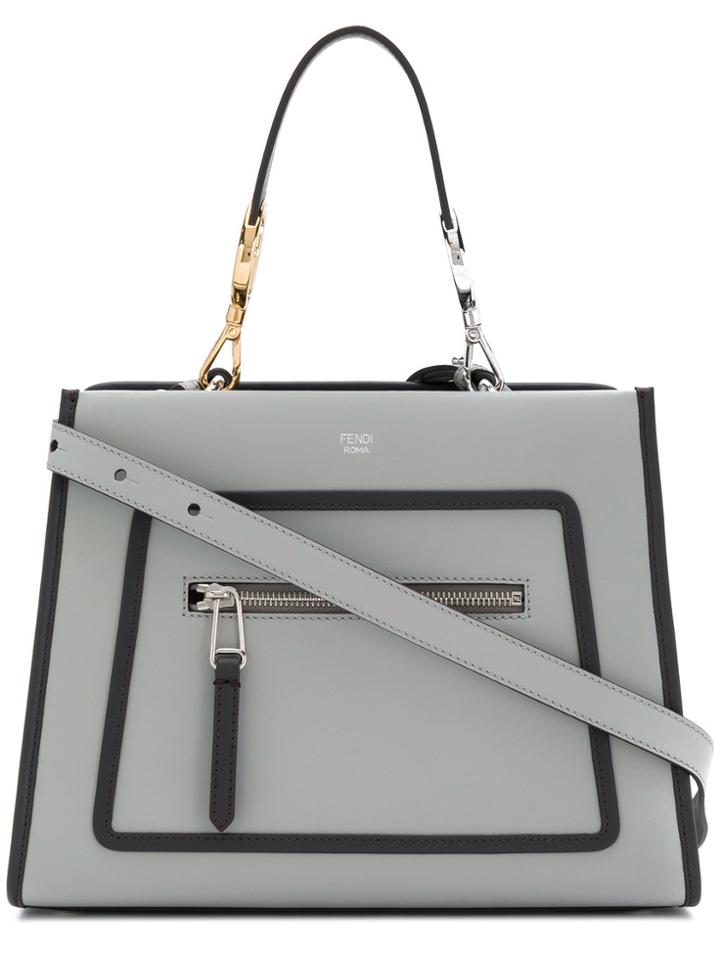 Fendi Runaway Tote Bag - Grey
