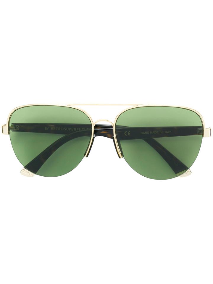 Retrosuperfuture Air Sunglasses - Metallic