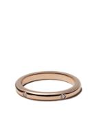Ef Collection 14kt Rose Gold Diamond Stack Ring