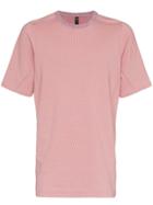 Byborre Crew Neck Cotton T-shirt - Pink & Purple