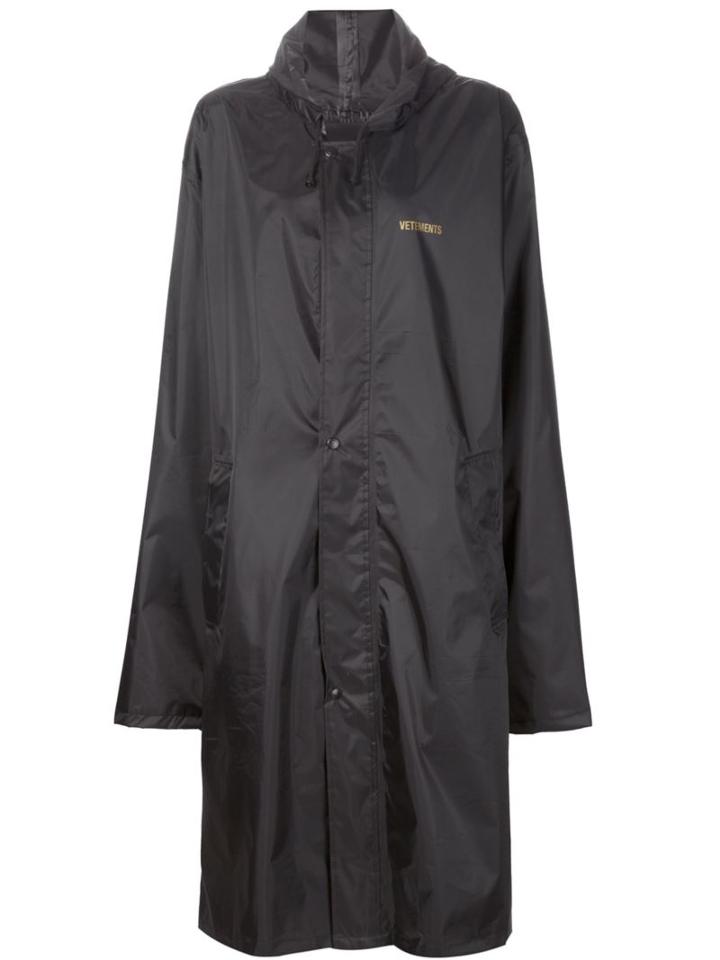 Vetements Long Raincoat