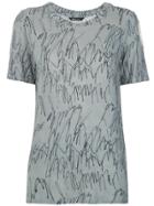 Uma Raquel Davidowicz Printed Top - Grey