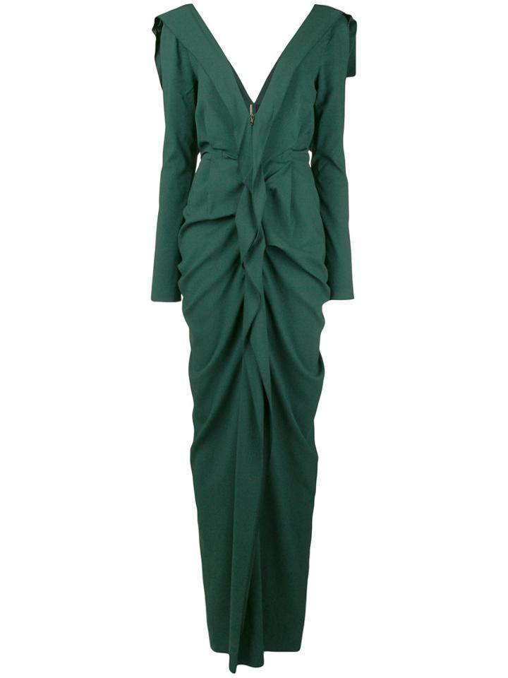 Roland Mouret Compeyson Gown - Green