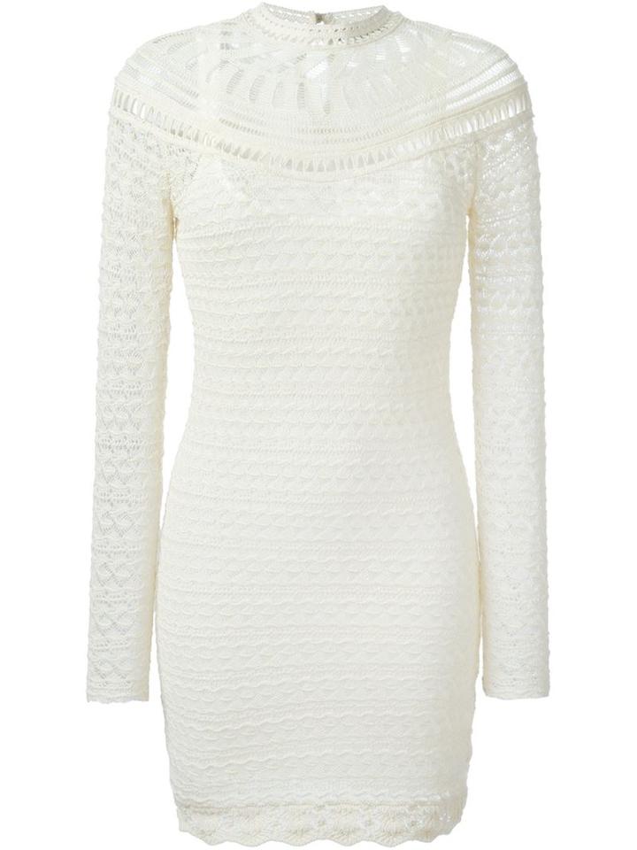 Isabel Marant Crochet Knit Dress, Women's, Size: 40, Nude/neutrals, Cotton
