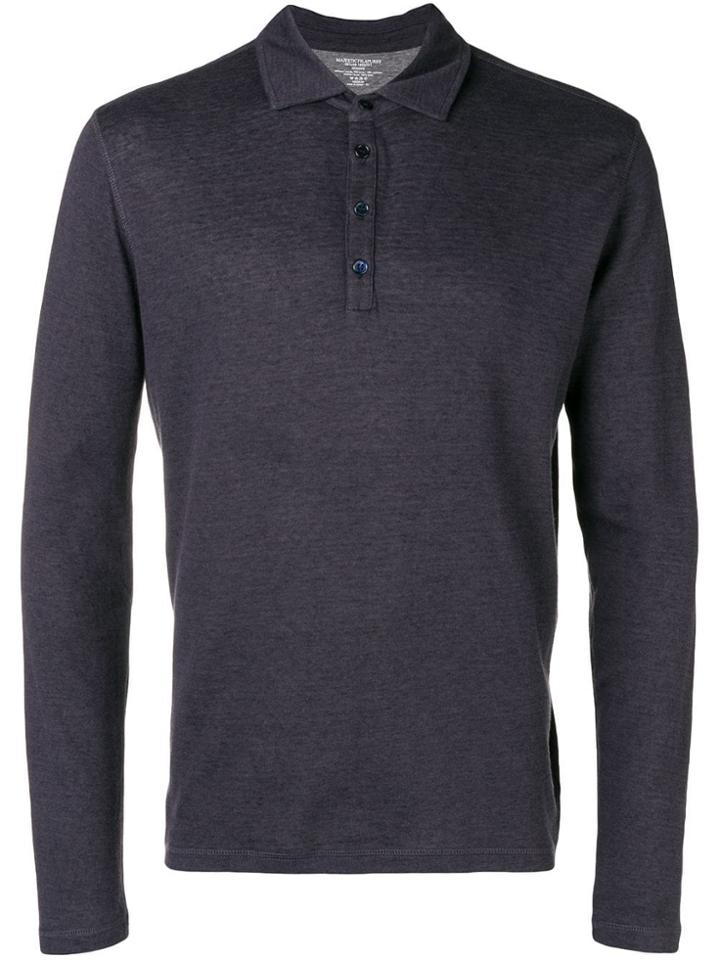 Majestic Filatures Polo Sweater - Blue