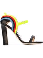 Paula Cademartori Chunky Heel Sandals - Black