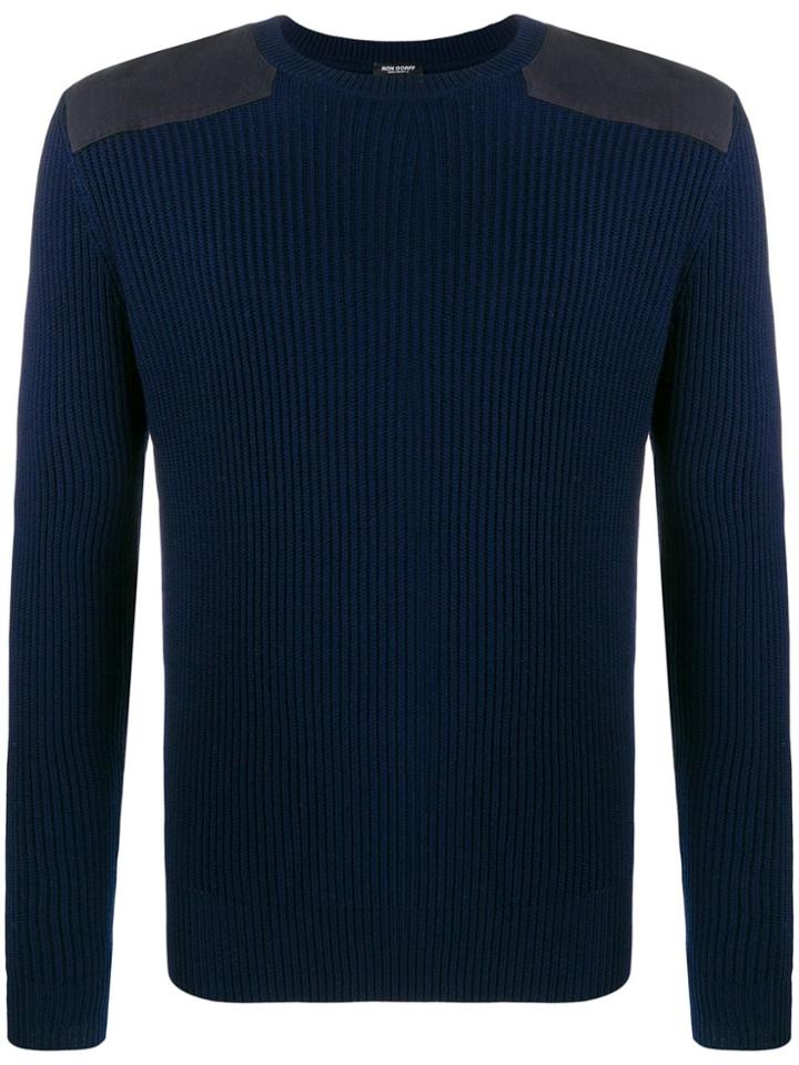 Ron Dorff Army Pullover - Blue