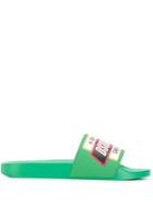 Dsquared2 Brand Patch Slides - Green