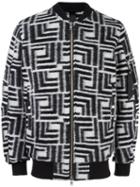 Odeur 'silent' Bomber Jacket, Adult Unisex, Size: Medium, Black, Wool/polyamide