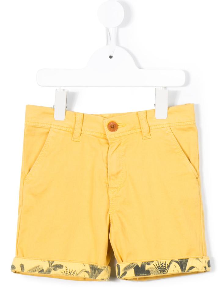 Paul Smith Junior - Smart Trousers - Kids - Cotton/spandex/elastane - 3 Yrs, Yellow/orange
