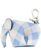 Loewe Elephant Bag Charm - Blue