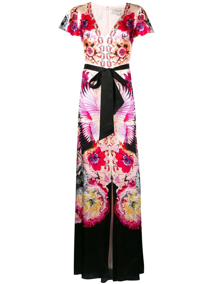 Temperley London Giselle V-neck Dress - Pink