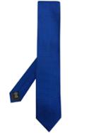Ermenegildo Zegna Micro Texture Tie - Blue
