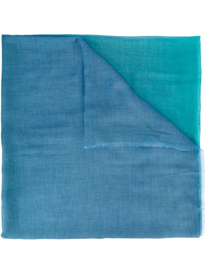 Faliero Sarti Sfumellato Scarf, Women's, Blue, Silk/modal