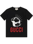 Gucci Manifesto Oversized T-shirt - Black