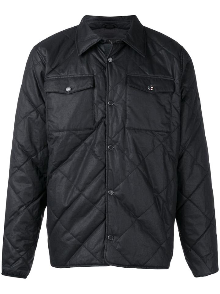 Barbour Short Quilted Jacket - Black