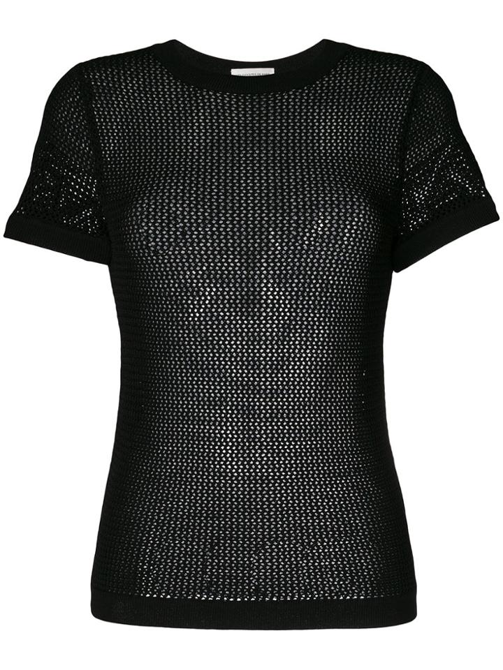 Les Coyotes De Paris Mesh T-shirt - Black