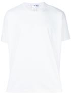 Comme Des Garçons Shirt Boys Flared Short-sleeve Top - White