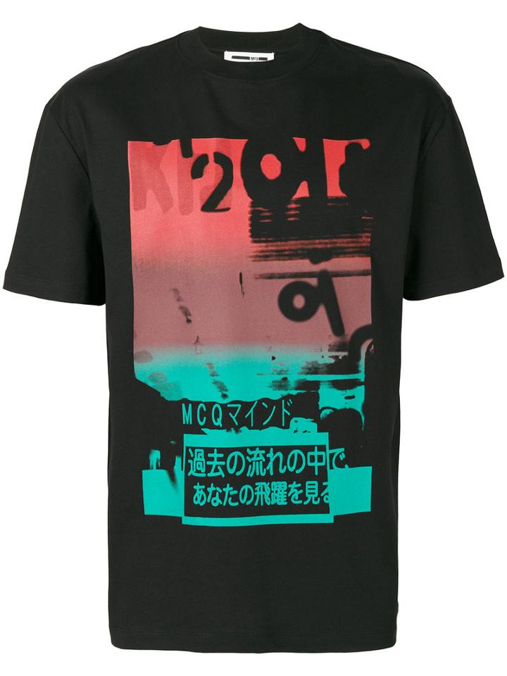 Mcq Alexander Mcqueen - Graphic Print T-shirt - Men - Cotton - M, Black, Cotton